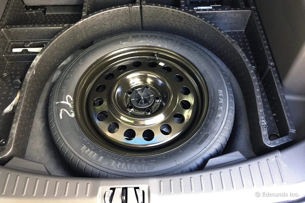 A space-saver spare tire