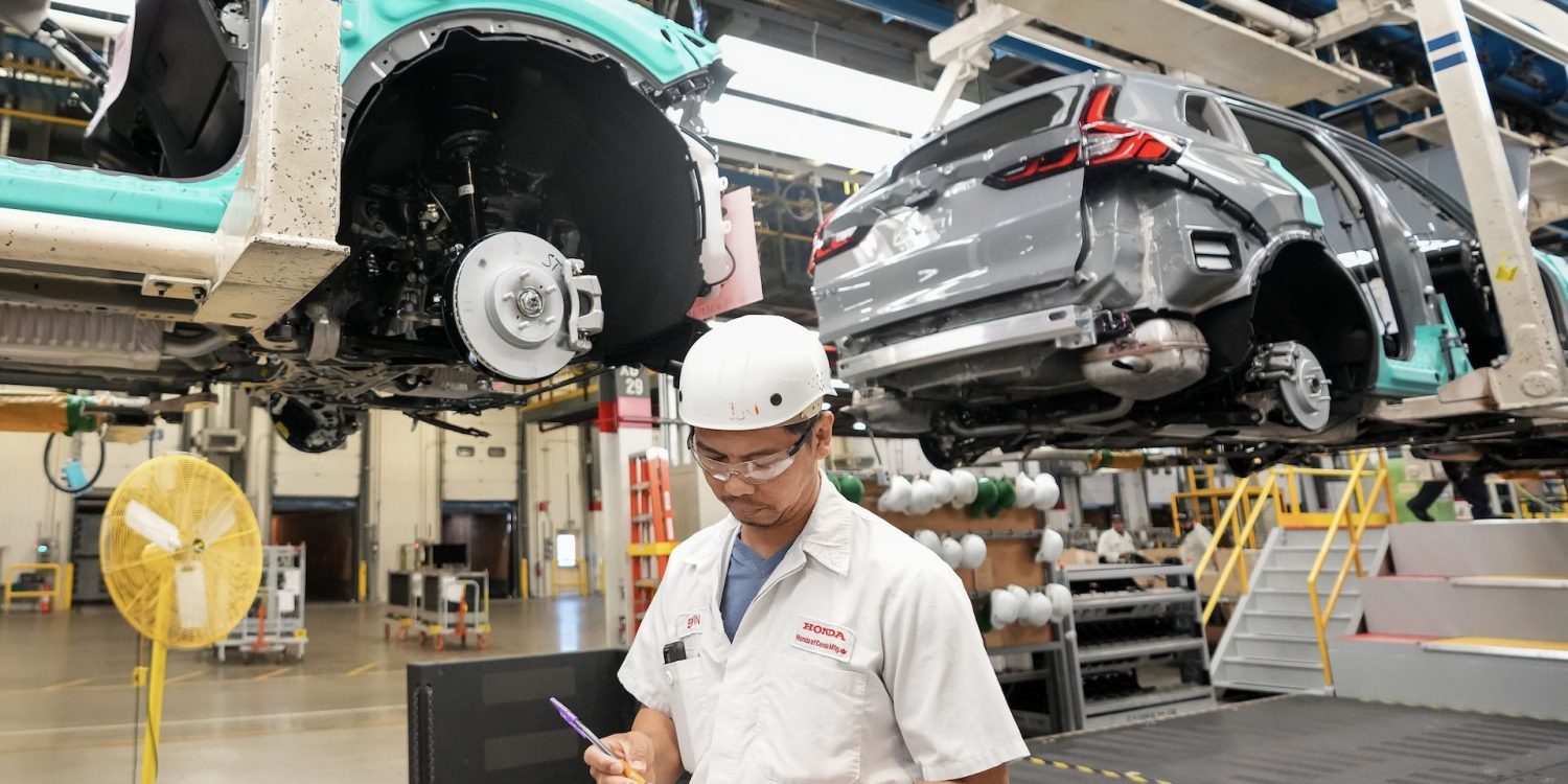 Honda plant Alliston Ontario